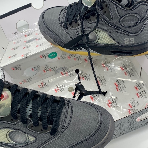 Jordan 5 off-white - Picture 6 of 8